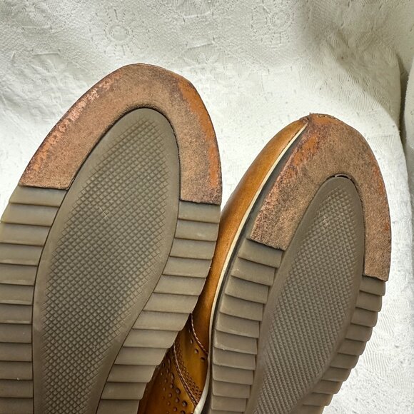 Magnanni Brown Cristian Dress Sneakers Leather Made in Spain Style 15745 main image 16